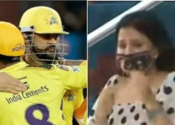 धोनी ने फिर खुद को किया साबित मैच फिनिशर. पत्नी साक्षी के भी आंखों में आ गए आंसू.