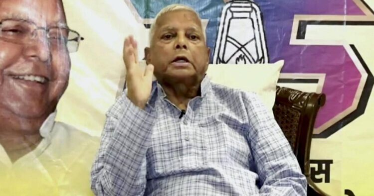 लालू बोले-खत्म करो बिहार में शराबबंदी. दुल्हन के कमरे में पुलिस की छापेमारी पर भी भड़कें.