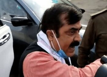 जीवेश मिश्रा के गाड़ी रोकने के मामले में सीसीटीवी फुटेज से हुआ नया खुलासा.