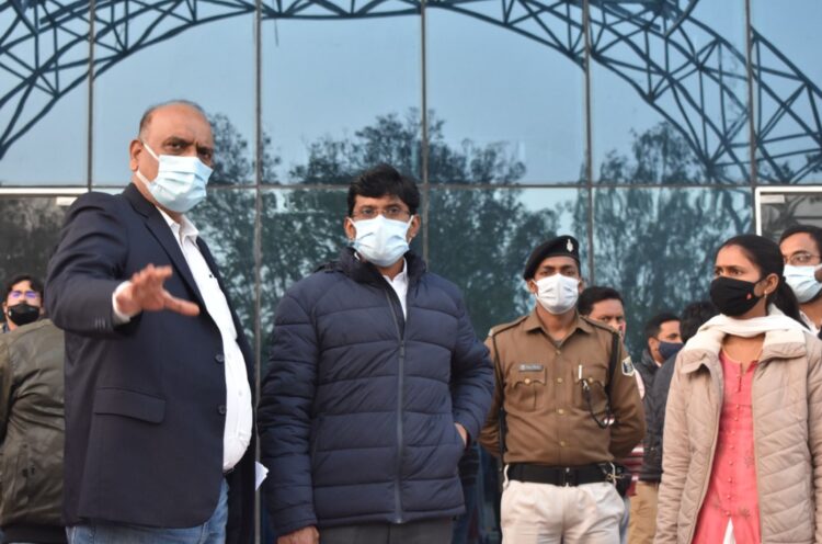 Inspection of Mahabodhi Convention Center, District Officer saw everything