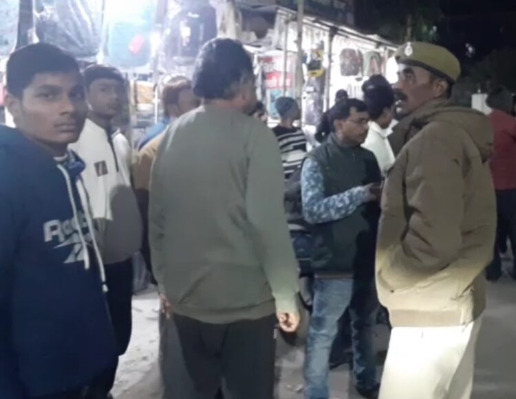 पटना के भूतनाथ रोड में जबरदस्त मारपीट-हंगामा