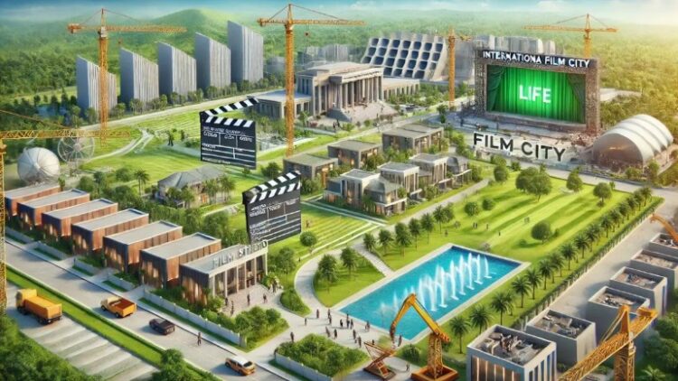 ग्रेटर नोएडा में इंटरनेशनल फिल्म सिटी का नक्शा पास